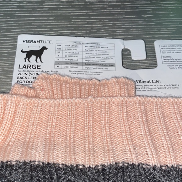 Vibrant dog sweater - Picture 4 of 5